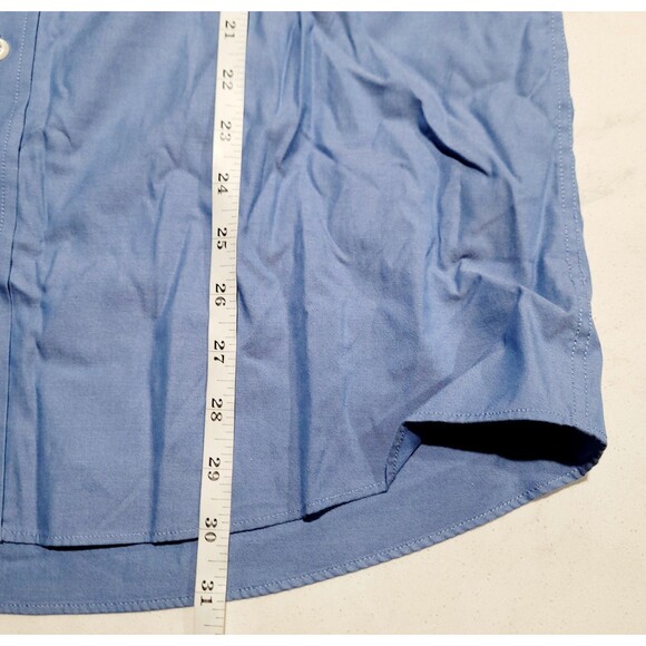 Team Hendrick Collection By Oobe Men's 16 1/2 34/35 L/S Blue Employee Tech Shirt - Picture 4 of 12